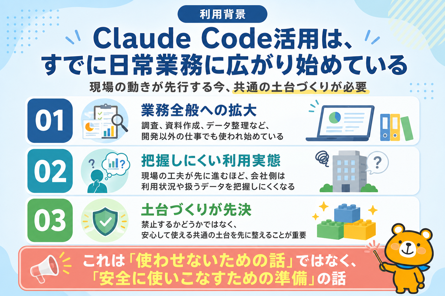 Claude Code Safety Hub 資料プレビュー 2枚目